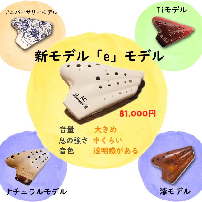 オオサワトリプルオカリナ・Te｜テレマン楽器が運営するオカリナ専門店