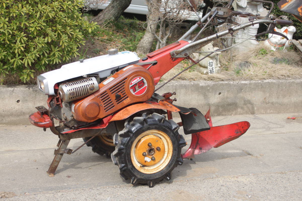 朝3分の農機考古学」1975年最後の認定クボタ耕運機T5/T7追加 | 水戸市