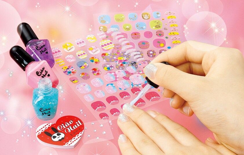 ちゃお9月号に付属するネイルセット。 [画像ギャラリー 3/14