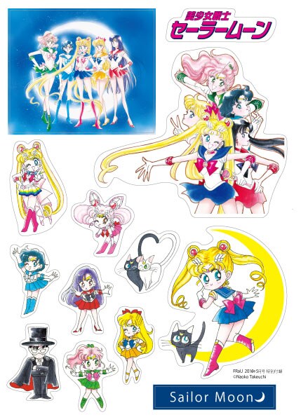 美少女戦士セーラームーン」原画ステッカー [画像ギャラリー 2/4