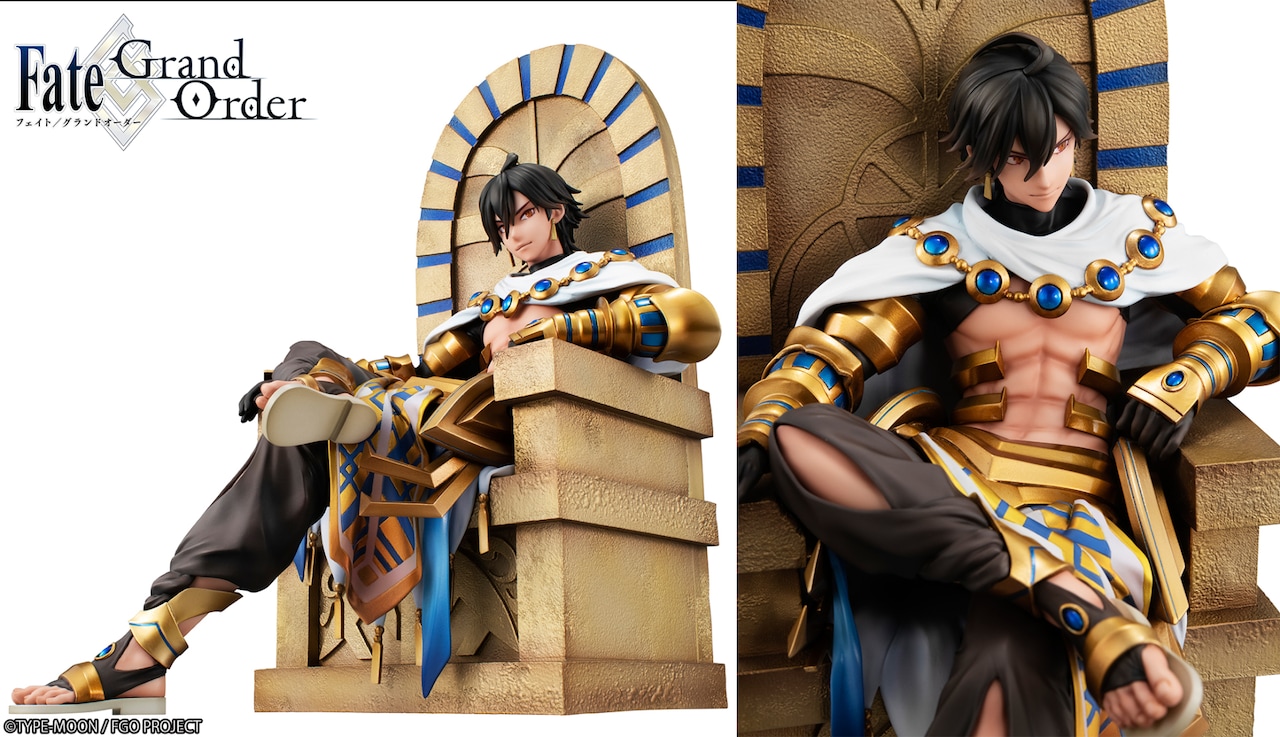 Fate/Grand Order」黄金の玉座に鎮座するオジマンディアスを1/8