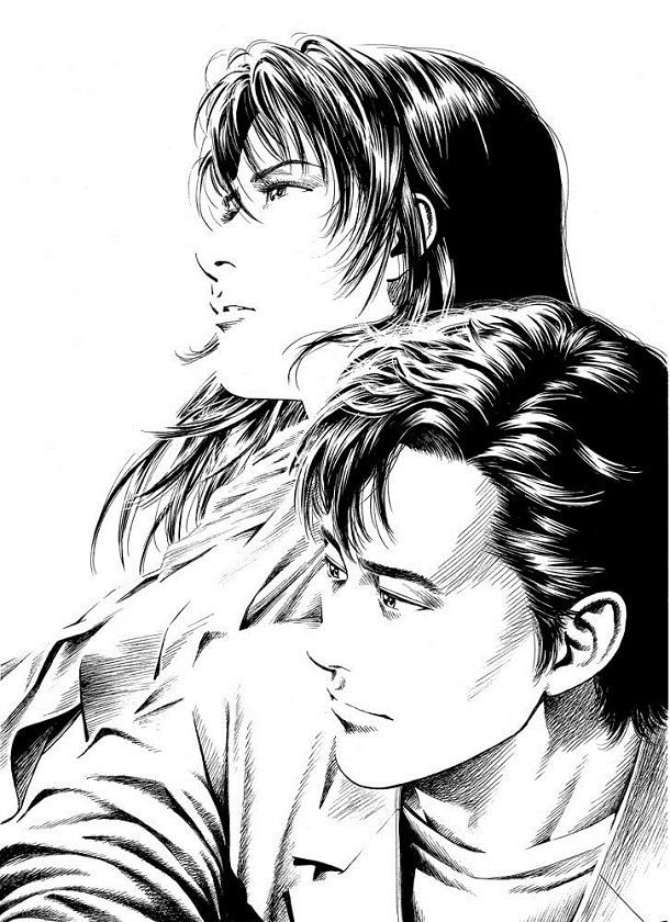 エンジェル・ハート」モノクロ画集が抽選で100名に - コミックナタリー