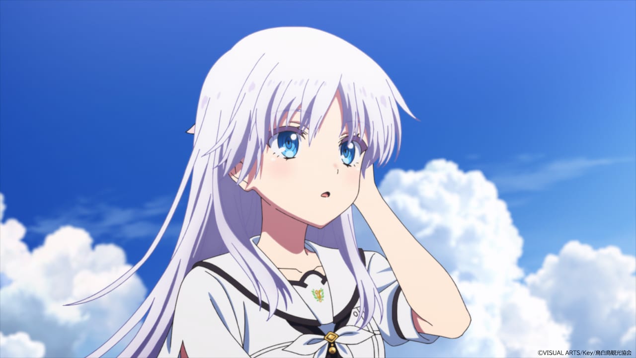 Summer Pockets サマポケ 鳴瀬しろは 白羽の契り B1タペストリー