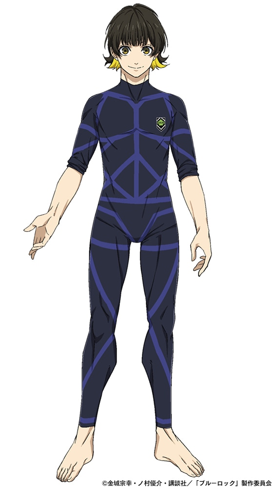 蜂楽廻（CV：海渡翼）。独特な感性の持ち主でマイペースな性格。センス