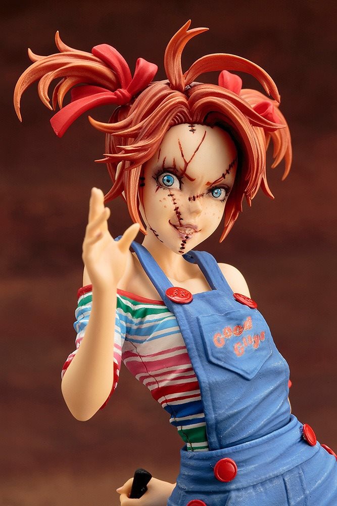 チャイルド・プレイ」チャッキーが美少女フィギュア化、ダメージ顔