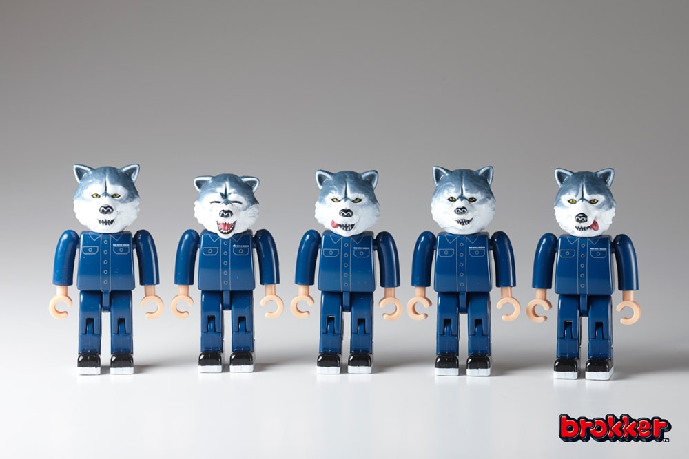 MAN WITH A MISSION、細部までこだわったbrokkerフィギュア登場 - 音楽