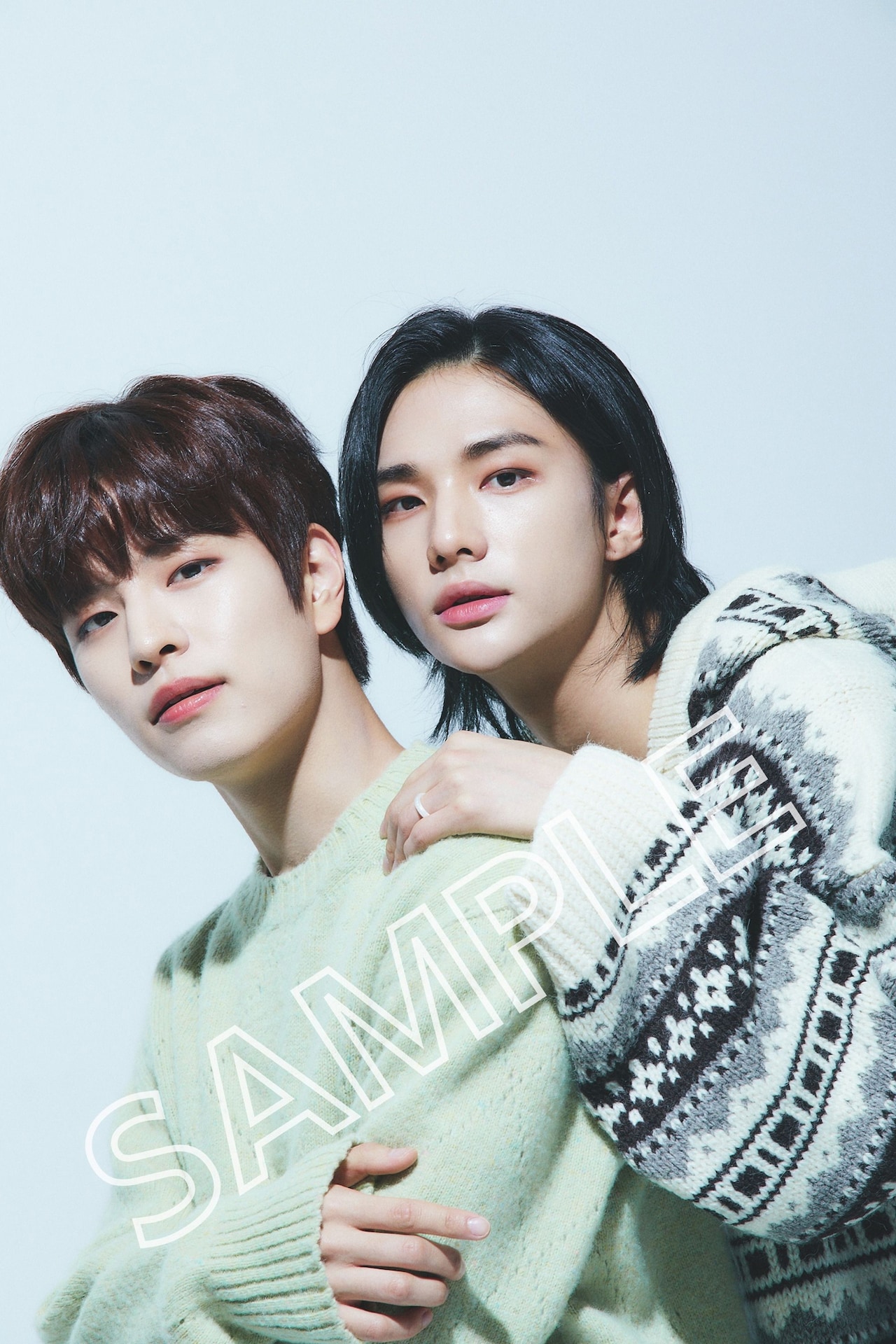 CanCam」11月号付録のポストカード「スンミン＆ヒョンジン」。 [画像