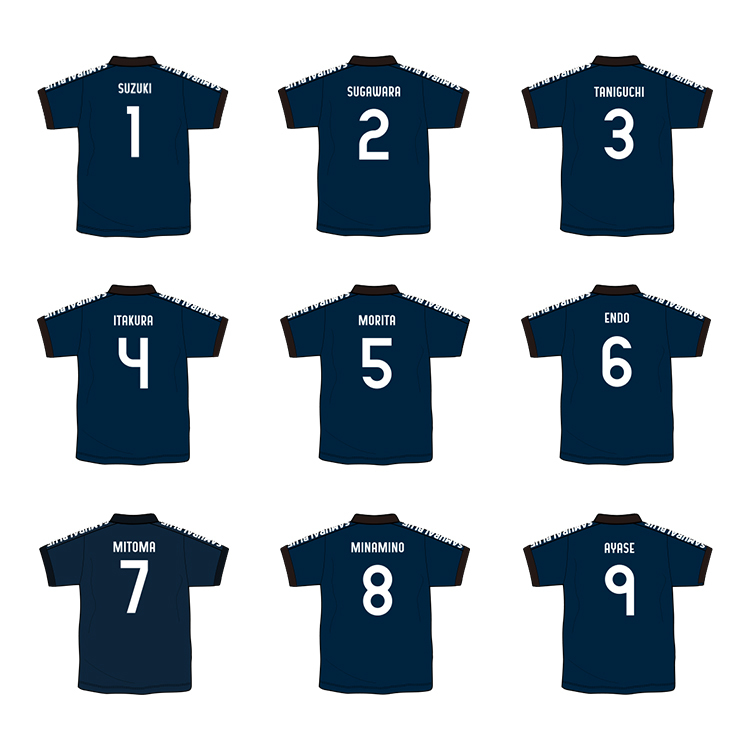 SALE】プレーヤーズTシャツ2024(SAMURAI BLUE) STADIUM LINE | JFA