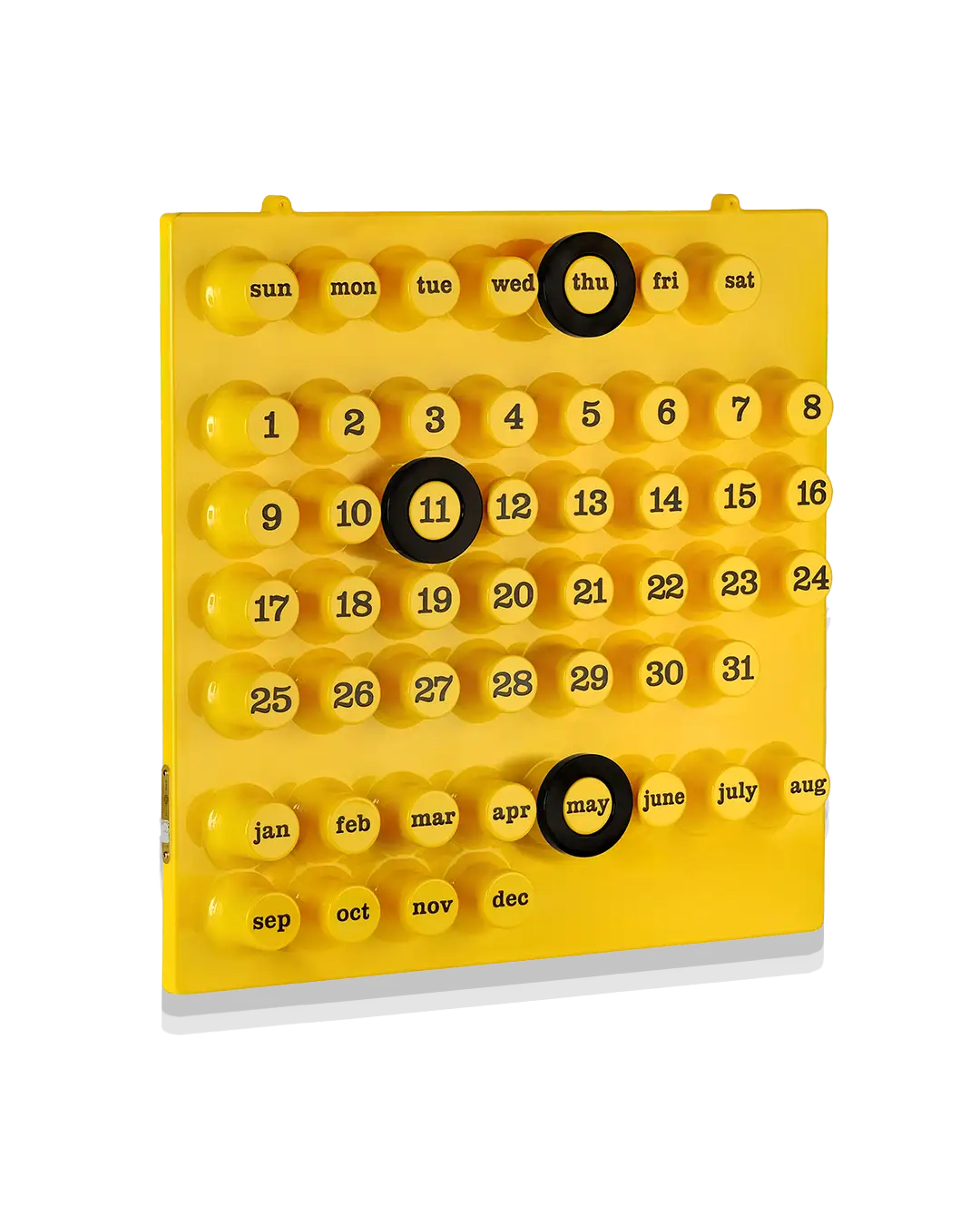 カレンダー Ring-A-Date 万年カレンダー 永久カレンダー レトロ