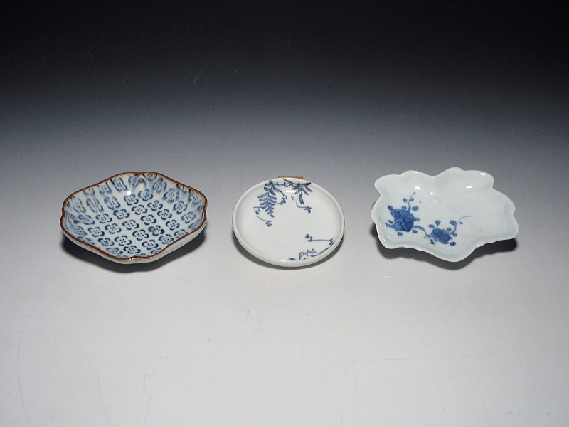 骨董角福 輪花膾五枚揃え