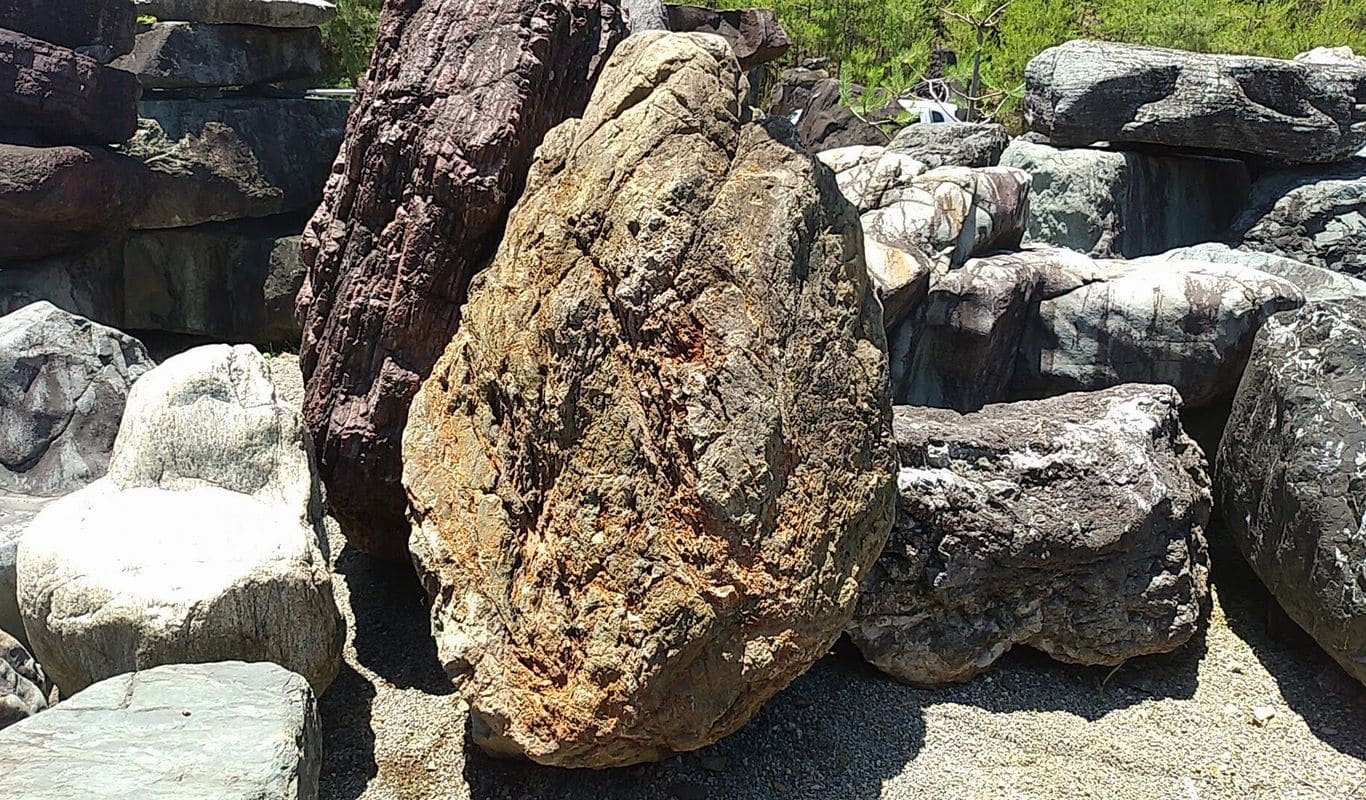 その他の景石 - その他の特徴のある産地不明や固有名の不明