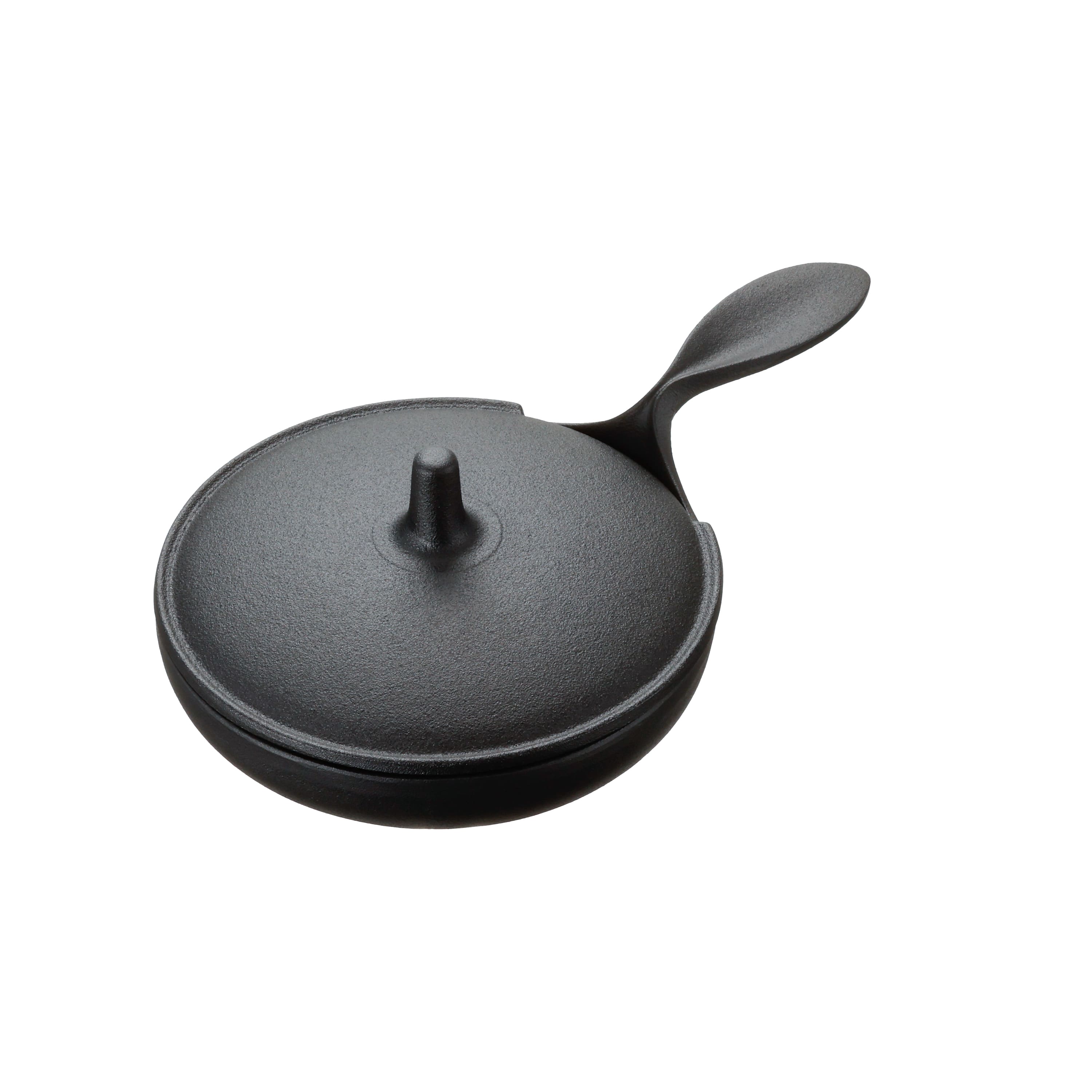 陸兆 蓋付ミニパン 14cm| 南部鉄器の老舗 及源鋳造 OIGEN 公式