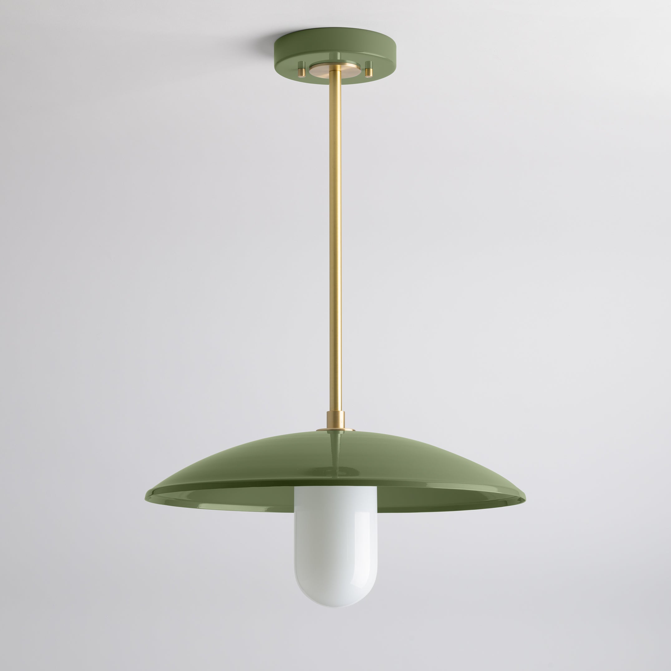 Nelson (Colors) | Down Rod Pendant – Olde Brick Lighting