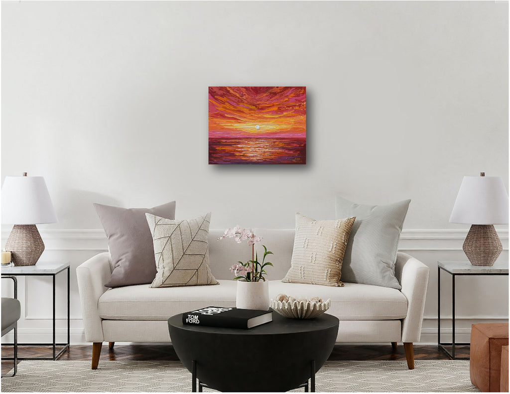 Hot summer sunset, 20