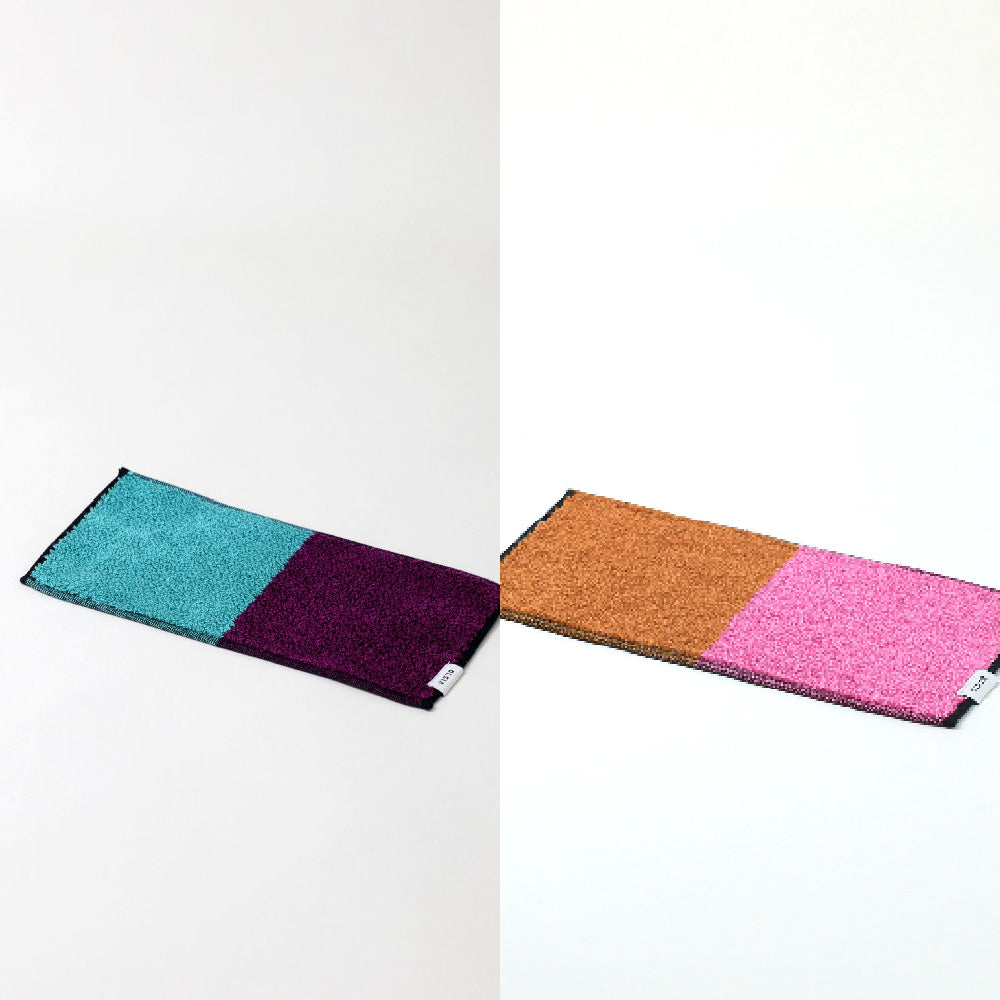 2Couleurs ハーフハンカチギフトボックスセット（ハーフハンカチタオル