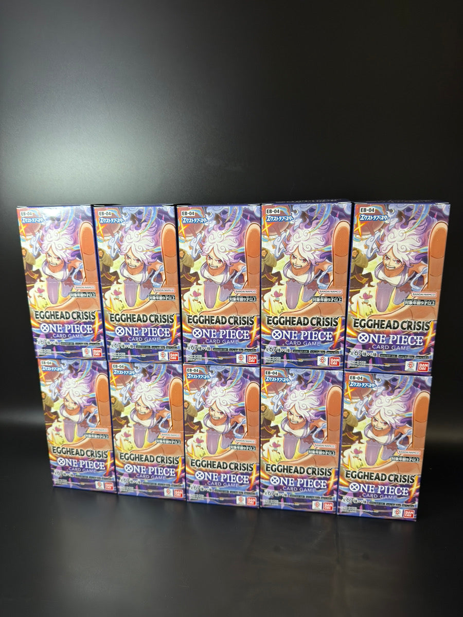 EB-04】 Extra Booster EGGHEAD CRISIS TCG BOX & CASE〔Factory Sealed〕