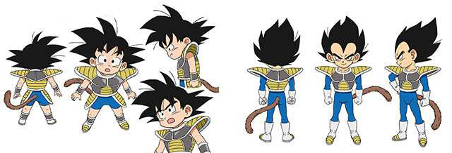 なぜ年齢設定を変えたのか？】孫悟空、ベジータ、ブロリー、ナッパの