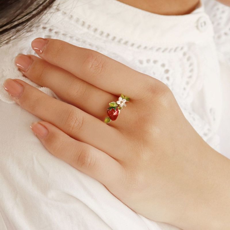 Ayatorie/アヤトリエ】苺のリング – OSEWAYAオンラインストア