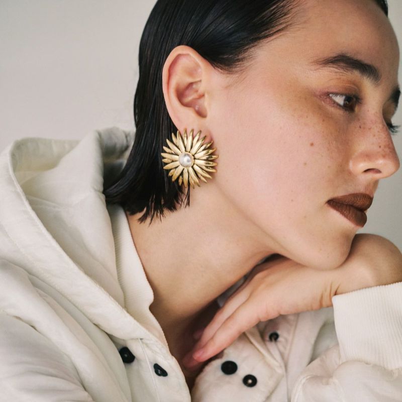 LIMITED NUMBER/リミテッドナンバー】Vintage Like ピアス ニッケル