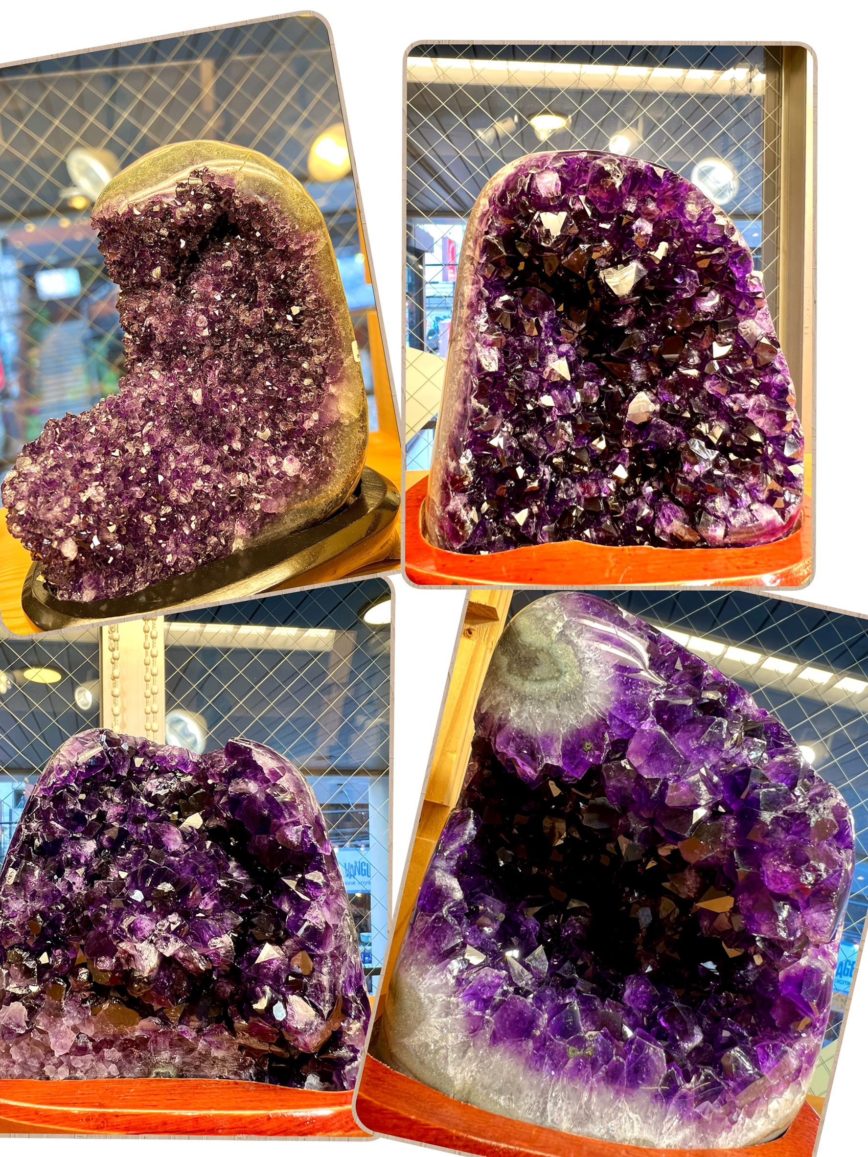 新入荷☆アメジストクラスター＆アメジストドーム - 大阪