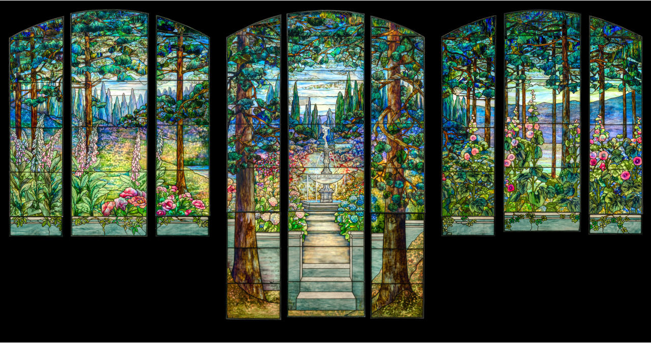Tiffany's 'Garden Landscape': A Glass Paradise at the Met - WSJ