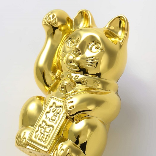 金運招き猫ゴールド（記憶情報封印） | KOTORABO（金運・開運・宝くじ