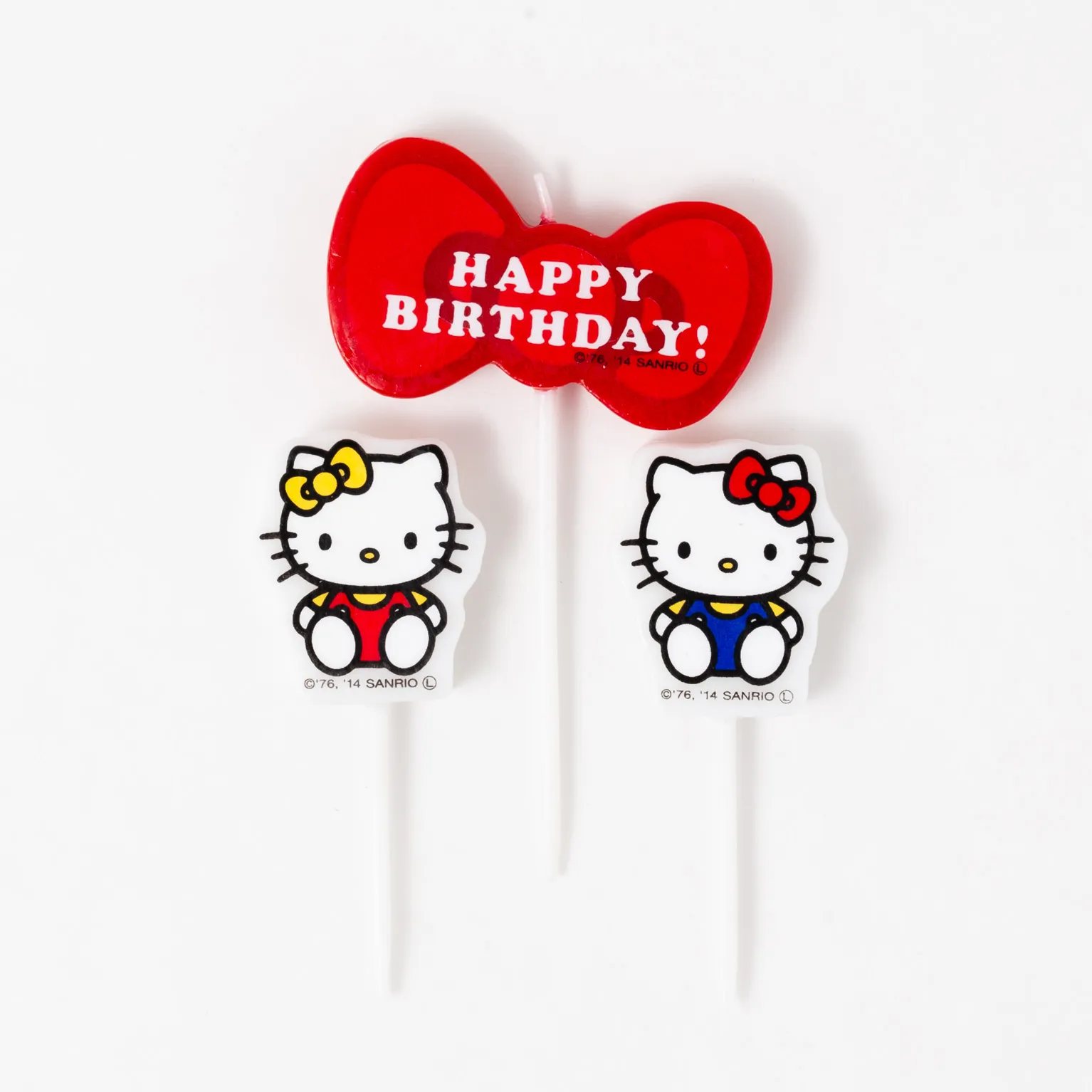 B55360070 ハローキティキャンドルギフトミニ 10個 : 装飾品