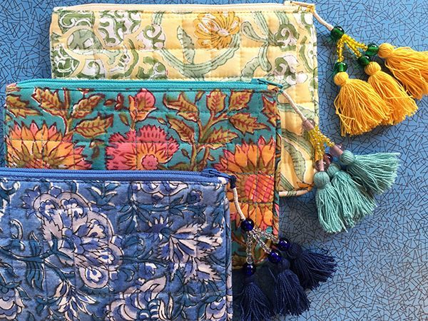 Oranzovy オンラインショップ】インド ブロックプリントキルト