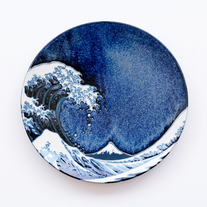 神奈川沖浪裏 大皿｜和食器通販｜織部 Online Store【公式】