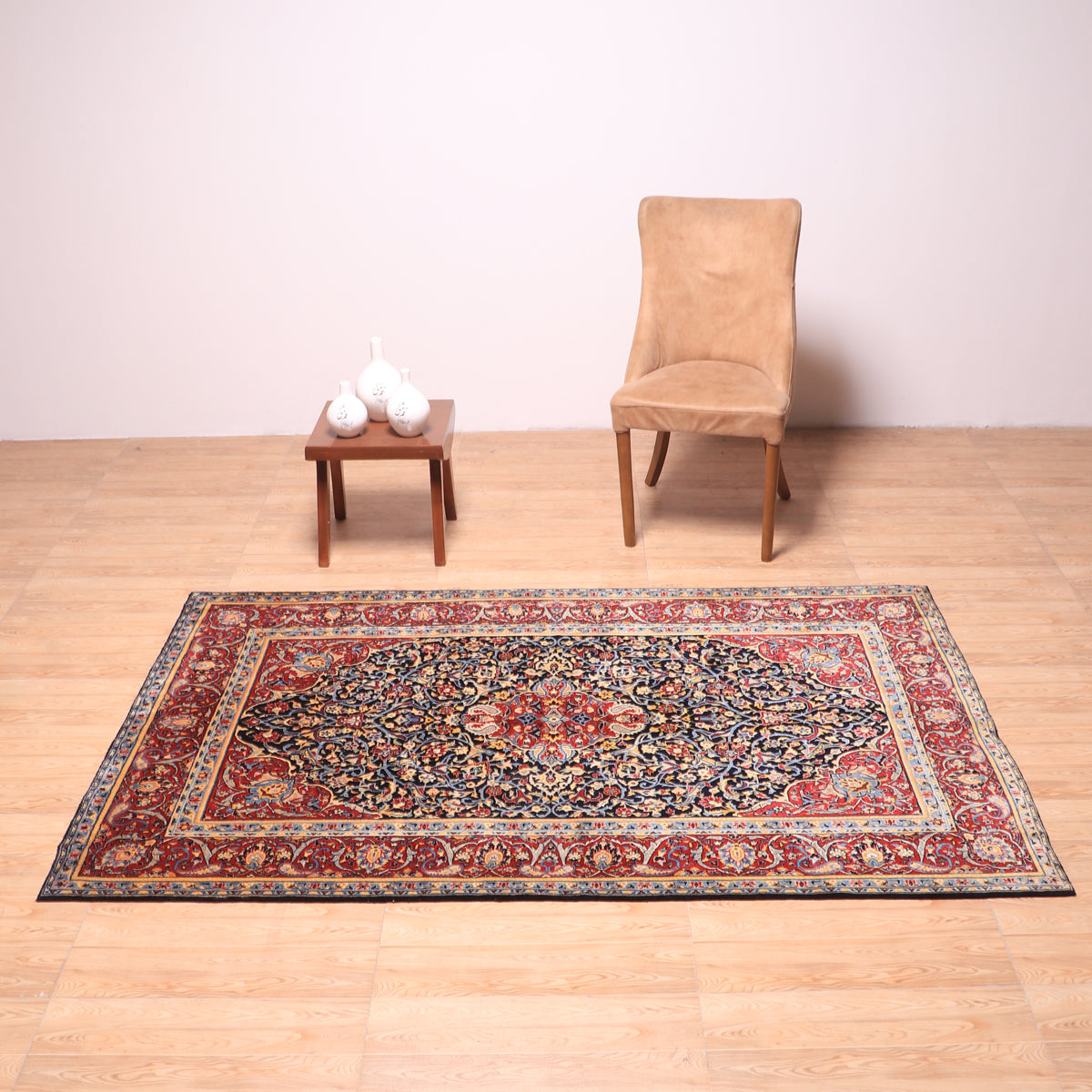 ペルシャ絨毯 (カーシャーン) 208×138cm（FL-70163） – ギャッベ