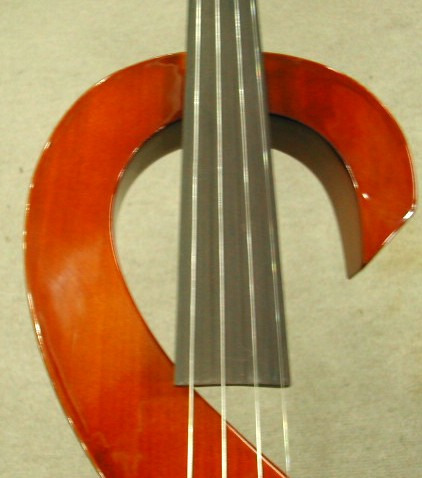 サイレント木製バイオリンセット S字型消音バイオリン・ケース・弓