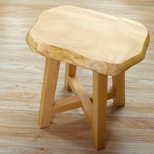 送料無料 秋山木鉢 尺9寸5分 漆 002 | 秋山郷 本物無垢の輪切り