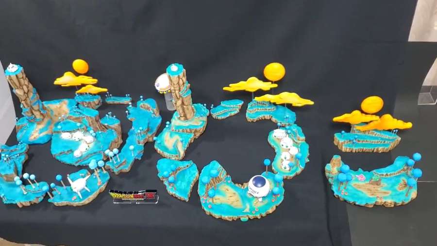 ドラゴンボール「ナメック星」をジオラマで再現！激闘の記憶が