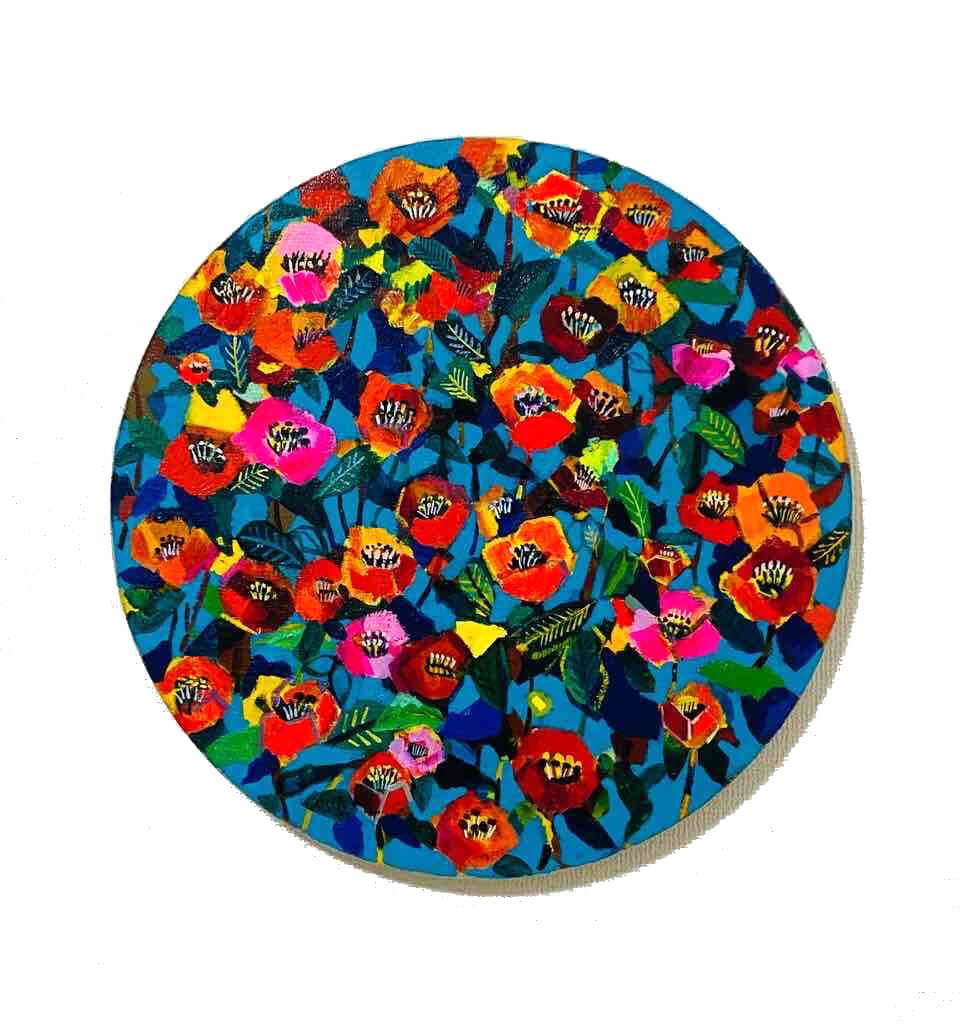 油彩画 | つばき | Taro Otani | Official site