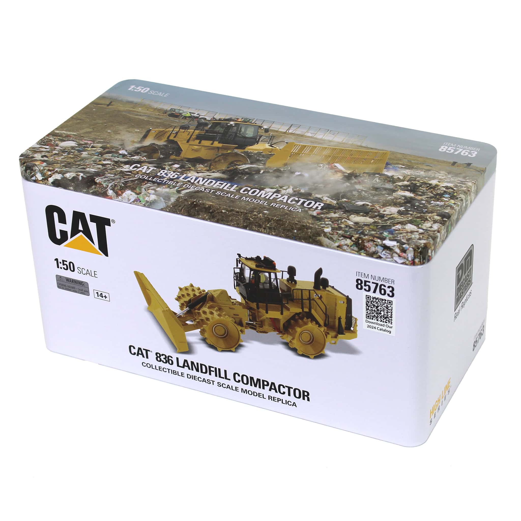 1/50 CAT 836 Landfill Compactor — Outback Toys