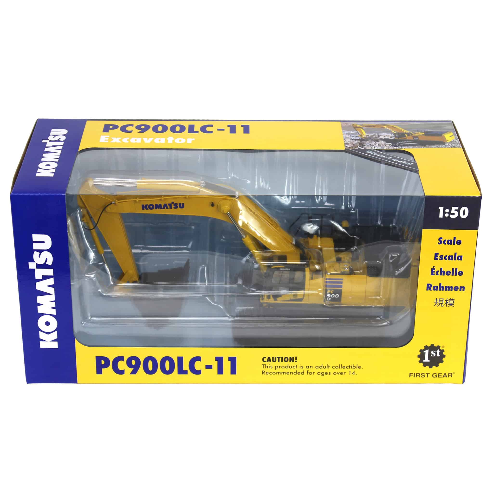 1/50 Komatsu PC900LC-11 Excavator by First Gear — Outback Toys