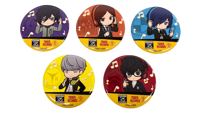P25th】「ペルソナ25周年」×「TOWER RECORDS」限定コラボグッズ予約