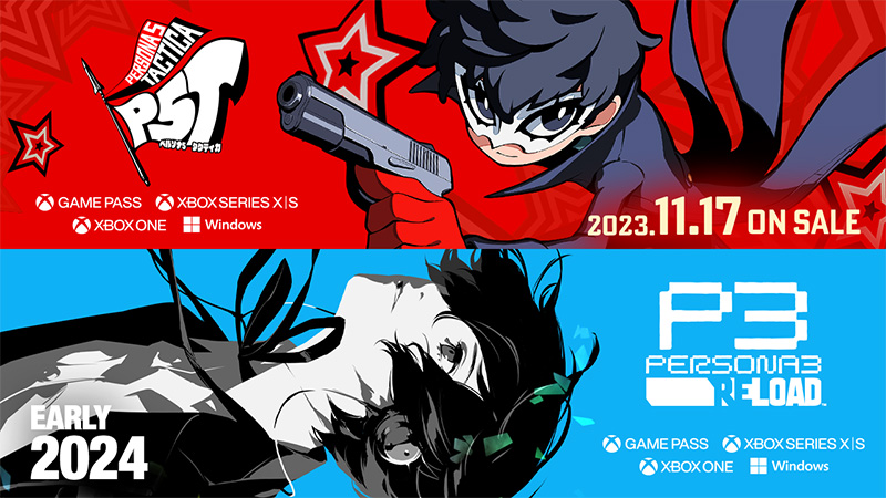 ペルソナ』シリーズの新規2タイトルがXbox Game PassとXboxシリーズで