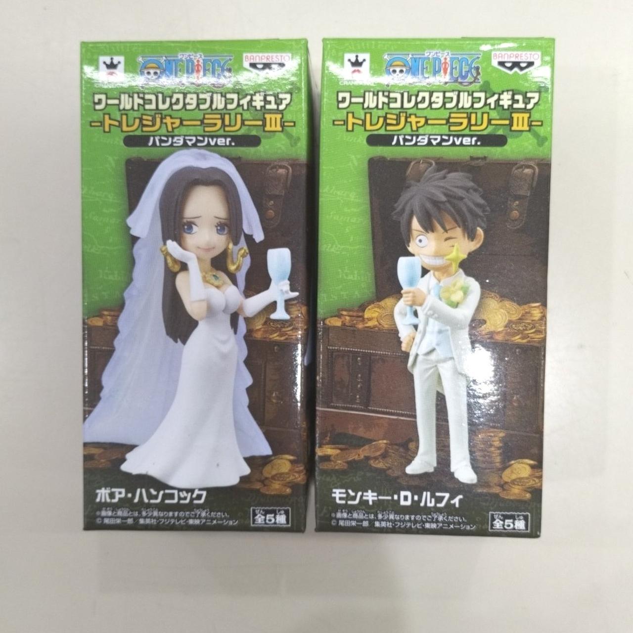 バンプレスト(BANPRESTO)|ボア・ハンコック&モンキー・D/ルフィセット