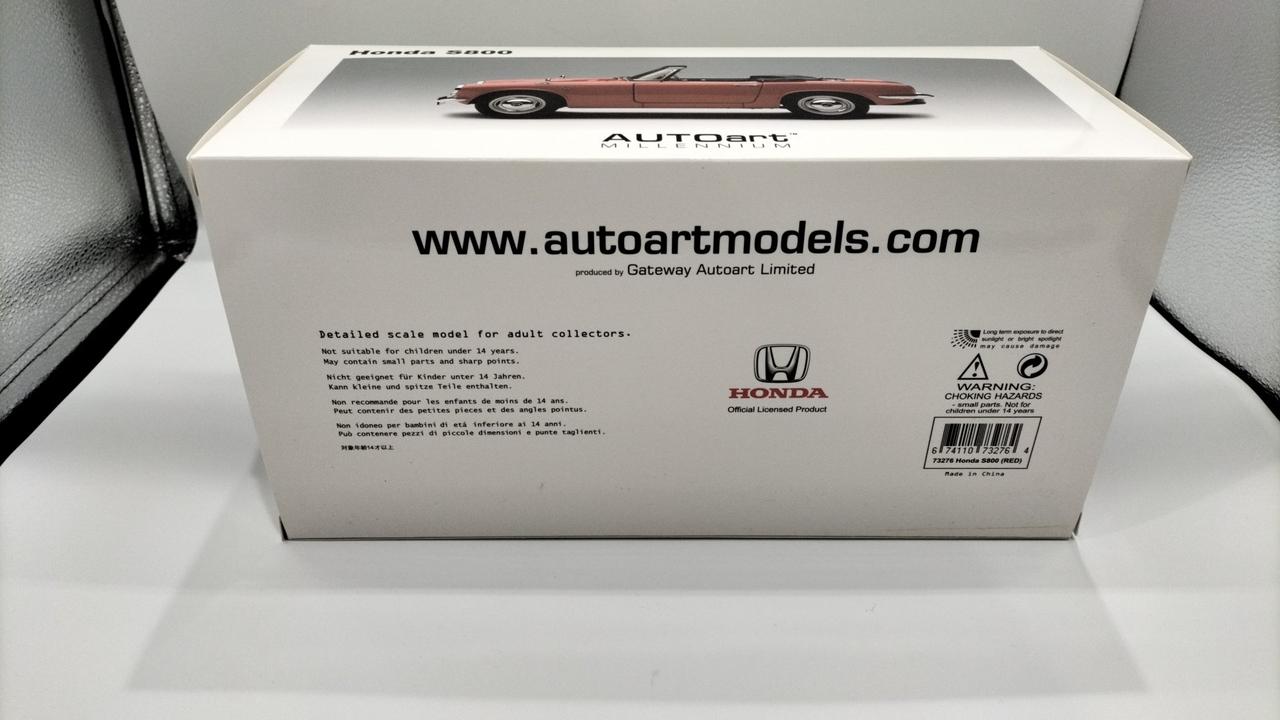 AUTOART|HONDA S800|【ハードオフ公式通販】オフモール|2081250000001410