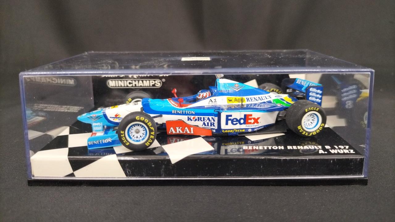 ミニチャンプス(MINICHAMPS)|BENETTON B197 RENAULT 1997|【ハードオフ
