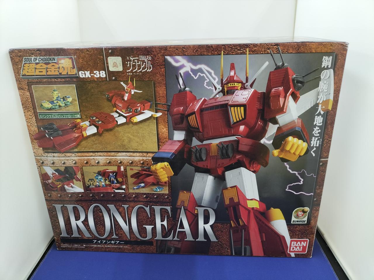 バンダイ(BANDAI)|超合金魂 GX-38 アイアンギアー|【ハードオフ公式