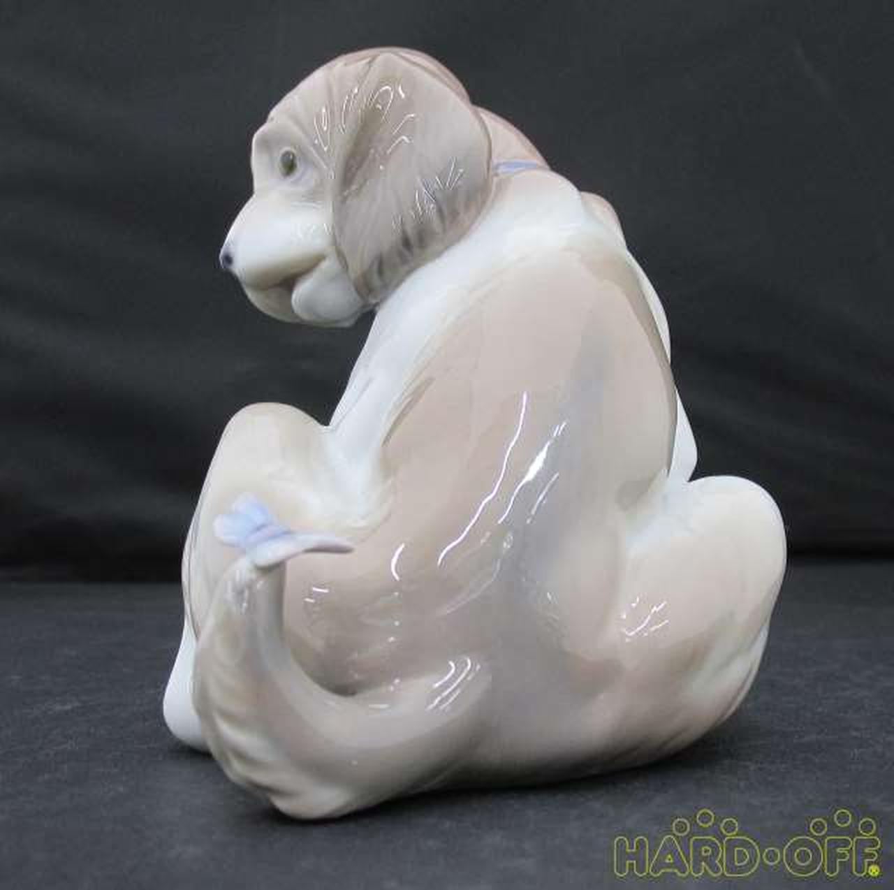 リアドロ リヤドロ(LLADRO)|LLADRO 犬 マイフレンド 6210|【ハードオフ