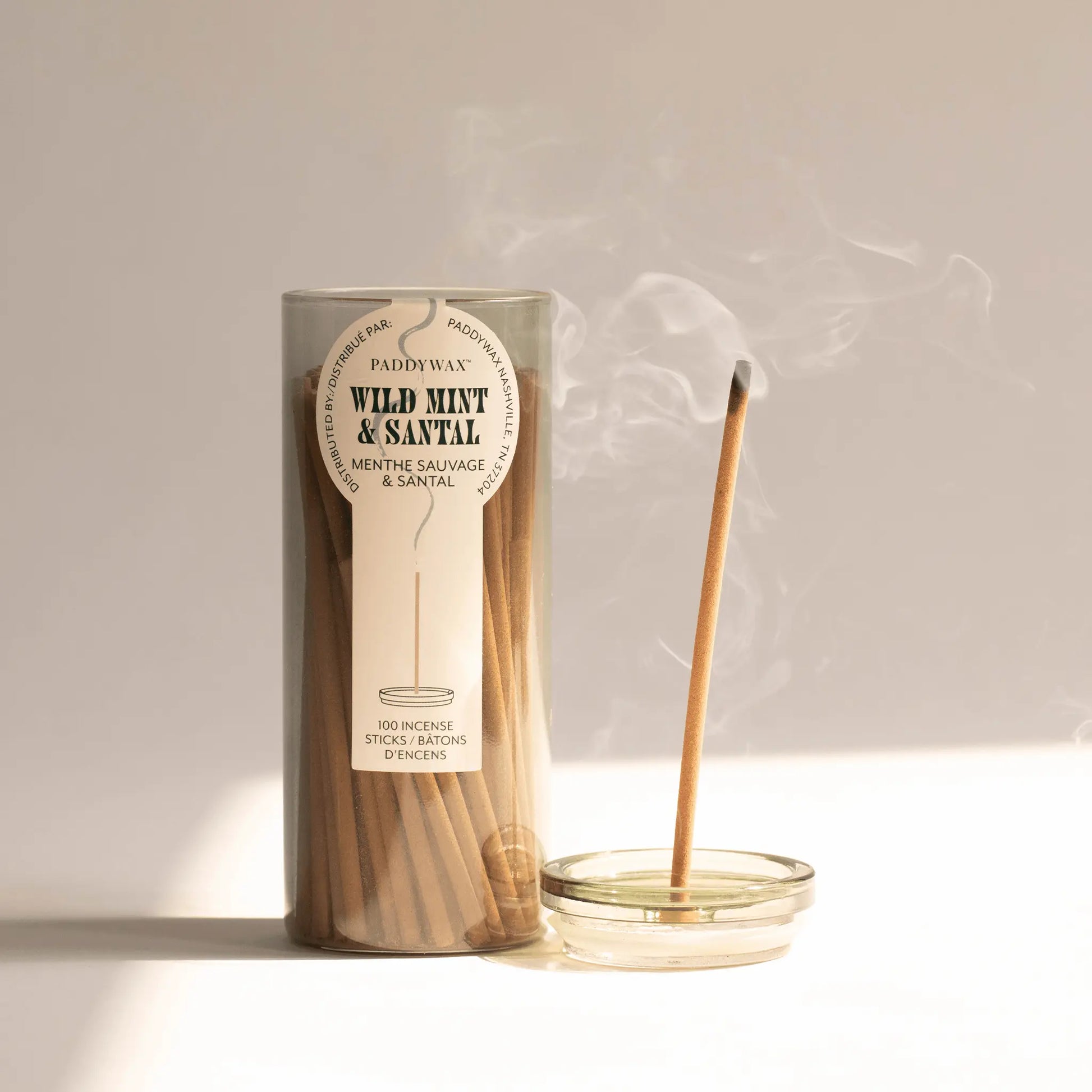 Wild Mint + Santal - Haze Incense - Paddywax