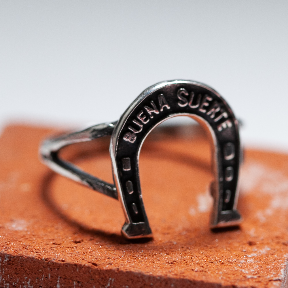 Silver925☆BUENA SUERTE馬蹄リング