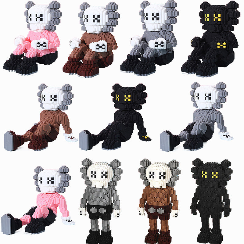 カウズ KAWS HOLIDAY BLACK : Nanoblock ブラック ナノブロック「250mm