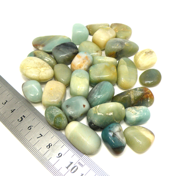 ti-tam-01/アマゾナイト（Amazonite)/天然石タンブル/パワーストーン