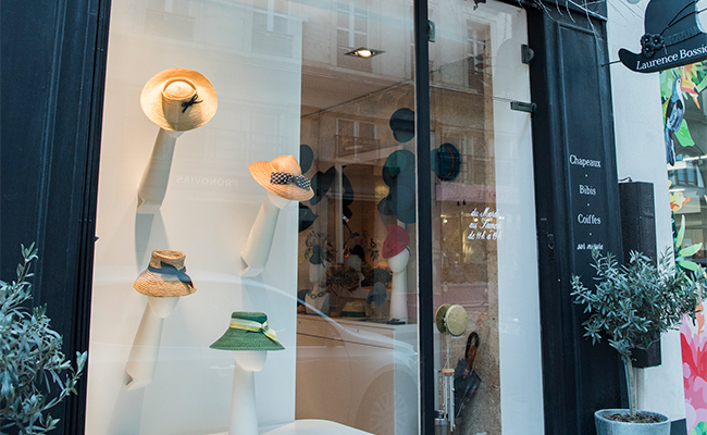 世界が注目するMade in PARISの帽子！サントノレ通り『ロランス