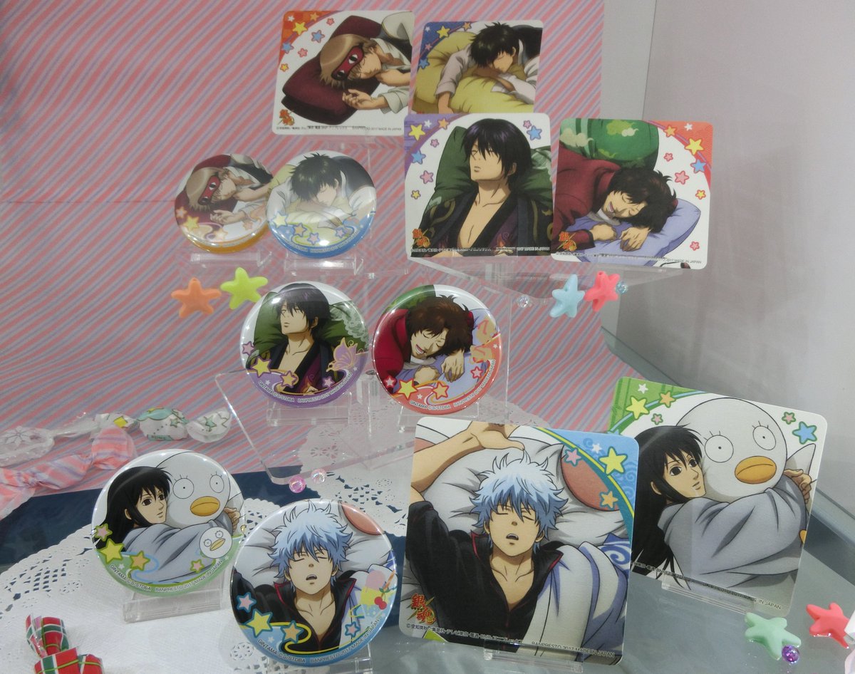 銀魂 坂田銀時 一番カフェ 普段格好つける奴に限って寝顔がひどい 缶