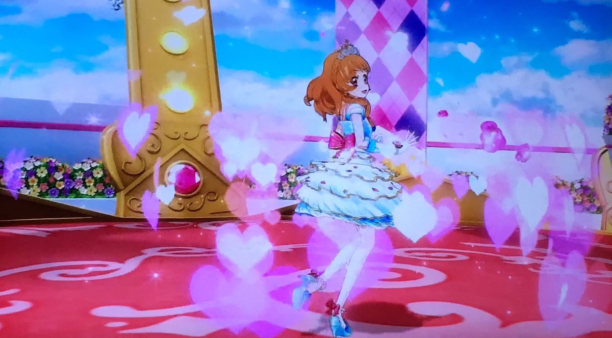 先週のアイカツ!の個人的お気に入りショット。 あかりちゃんが着ている